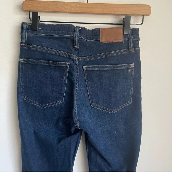 Madewell 9” high rise skinny blue jeans size 26 - Picture 7 of 11